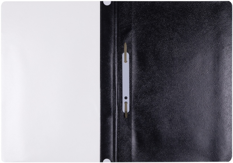 Skoroszyt OFFICE PRODUCTS, PP, A4, miękki, 100/170mikr., czarny - obrazek 2