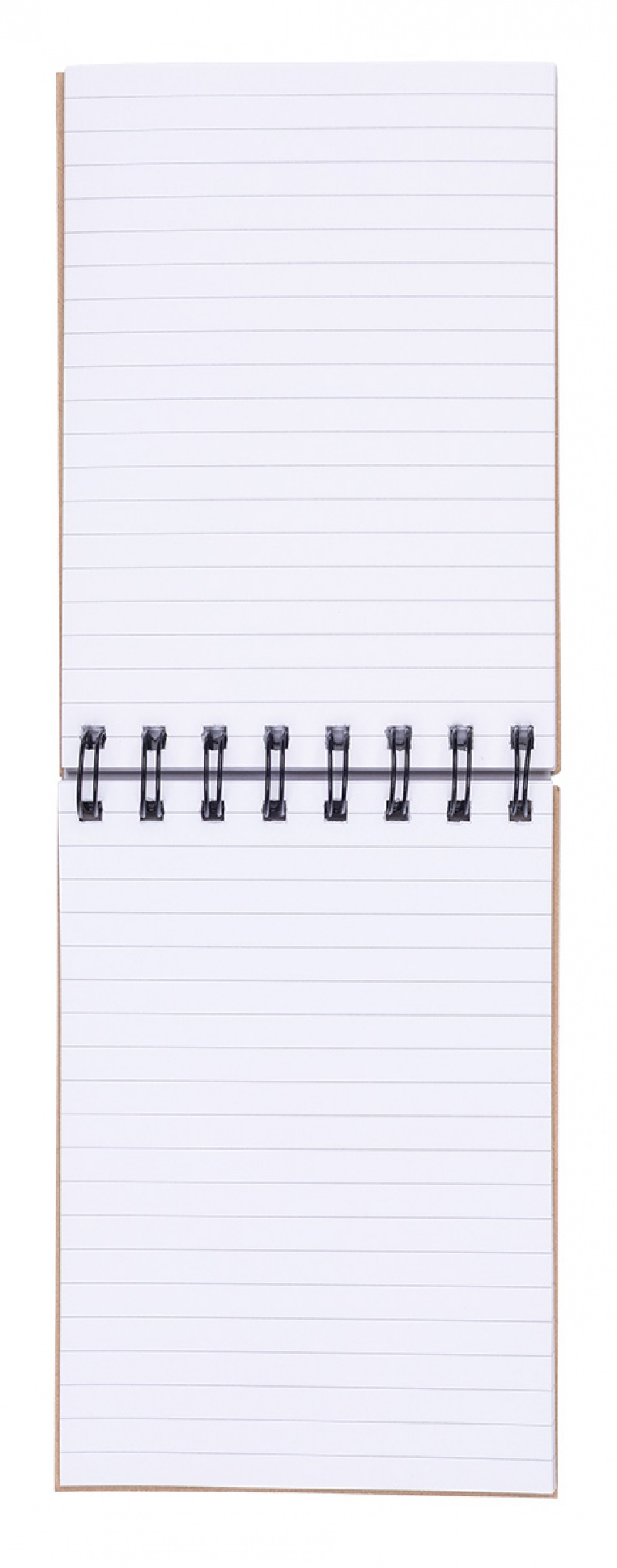 Kołonotatnik OFFICE PRODUCTS, craft, A6, w linie, 80 kart., 80gsm, brązowy - obrazek 2