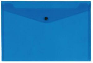 Teczka kopertowa Q-CONNECT zatrzask, PP, A4, 172mikr.