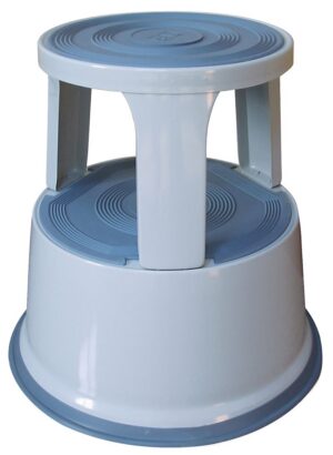 Taboret biurowy Q-CONNECT, mobilny, metalowy