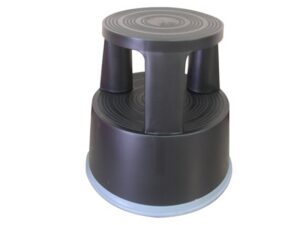 Taboret biurowy Q-CONNECT, mobilny, plastikowy