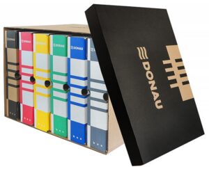Pudło archiwizacyjne DONAU, karton, zbiorcze, górne