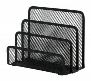 Sorter do korespondencji Q-CONNECT Office Set, metalowy, 3 przegrody