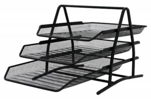 Zestaw na biurko Q-CONNECT Office Set, metalowy, 3 szufladki