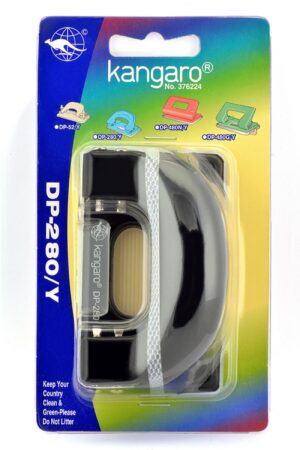 Dziurkacz KANGARO DP-280Y, dziurkuje do 11 kartek, blister