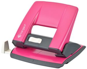 Dziurkacz KANGARO Aion-20/S, dziurkuje do 20 kartek, metalowy, w pudełku PP