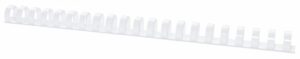 Grzbiety do bindowania OFFICE PRODUCTS, A4, 19mm (165 kartek), 100 szt.