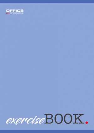 Zeszyt szkolny OFFICE PRODUCTS, A5, w kratkę, 80 kart., 60gsm, mix kolorów