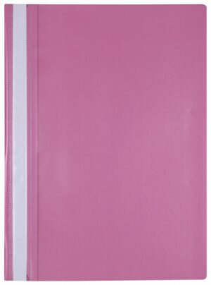 Skoroszyt OFFICE PRODUCTS, PP, A4, miękki, 100/170mikr., różowy