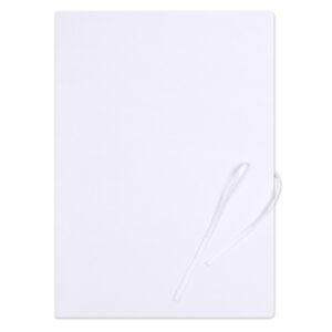 Teczka wiązana OFFICE PRODUCTS Premium, karton, A4, 350gsm, 3-skrz., biała