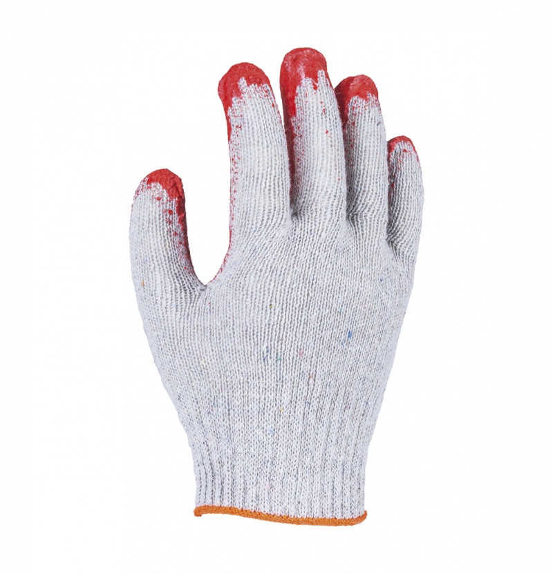 Rękawice robocze DONAU SAFETY, DS-WAMPIRKI, kat.I, XL, czerwone - obrazek 2