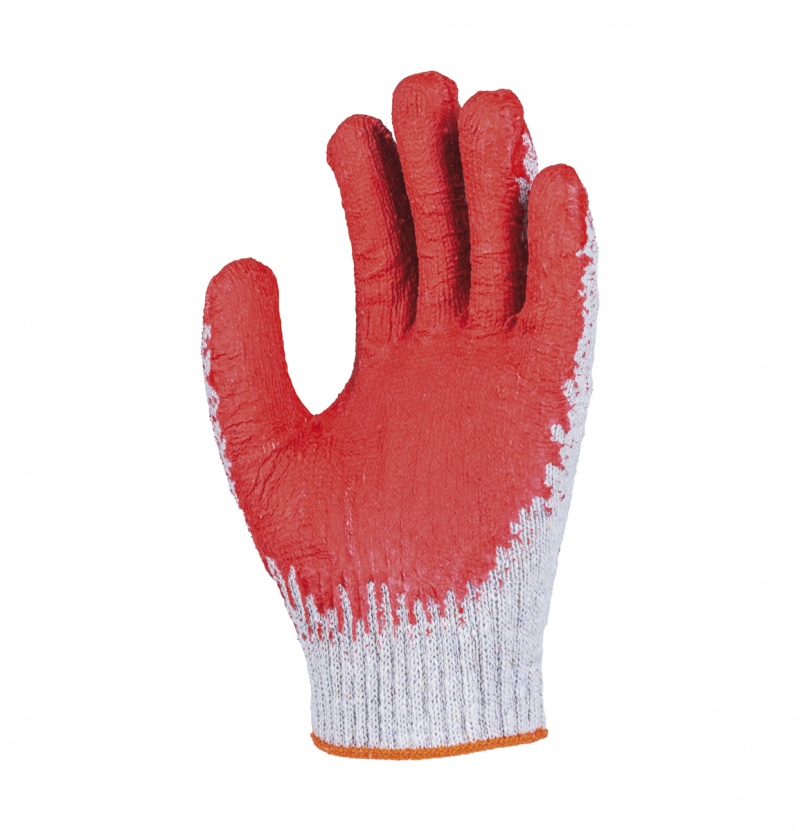 Rękawice robocze DONAU SAFETY, DS-WAMPIRKI, kat.I, XL, czerwone - obrazek 3
