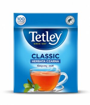 Herbata TETLEY Classic Black, 100 torebek, bez zawieszki