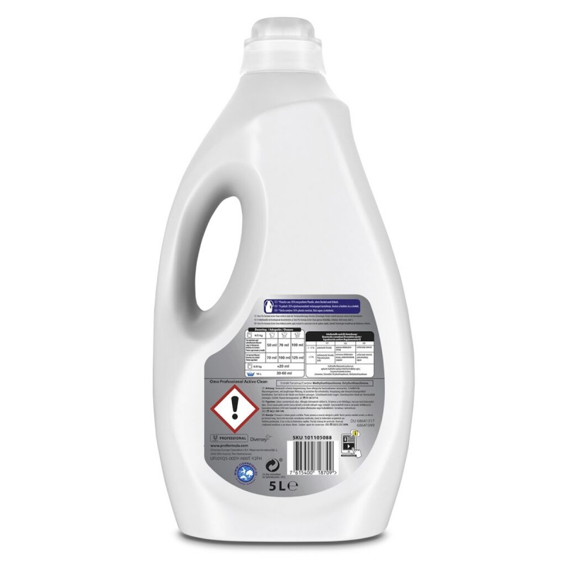 Żel do prania OMO, Active Clean, 5l - obrazek 2