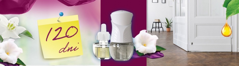 Elektryczny odświeżacz powietrza AIR WICK z wkładem księżycowa lilia, 19ml - obrazek 2