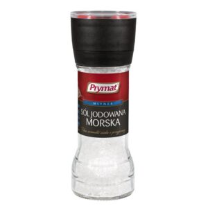 Sól morska jodowana PRYMAT, młynek, 110g