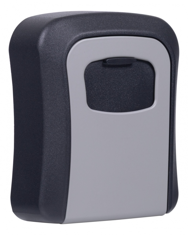 Skrytka na klucze DONAU TECH, 115x95x40 mm, czarno-srebrna - obrazek 3