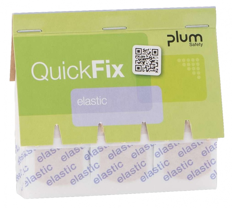 Plastry z elastycznego materiału PLUM QuickFix, wkład, 45 szt. - obrazek 2