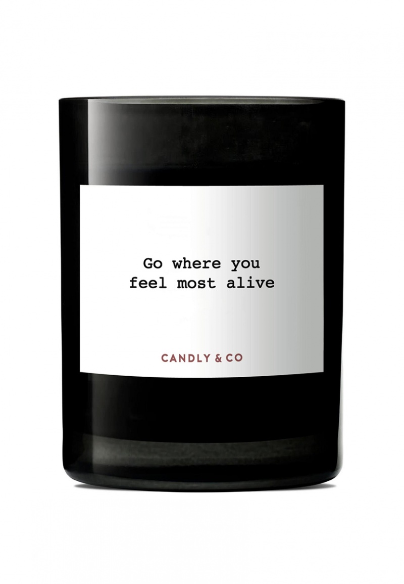 Świeca sojowa w szkle CANDLY&CO, Go Where You Feel Most, zapach No.5, 250g