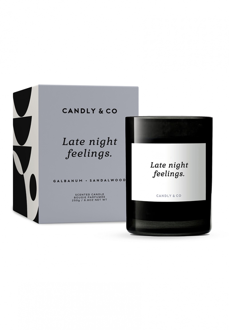 Świeca sojowa w szkle CANDLY&CO, Late Night Feelings, zapach No.6, 250g - obrazek 2