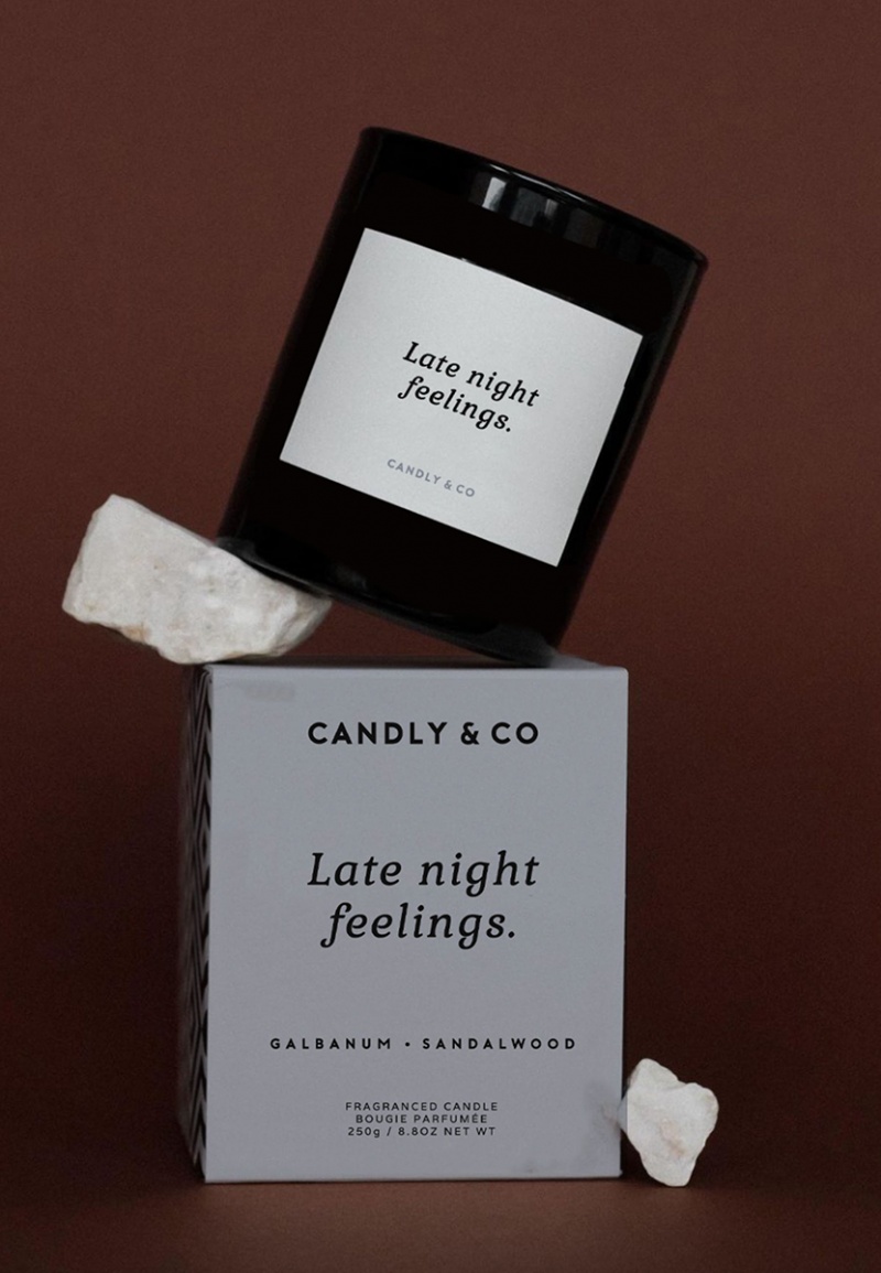 Świeca sojowa w szkle CANDLY&CO, Late Night Feelings, zapach No.6, 250g - obrazek 3