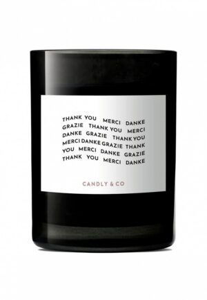 Świeca sojowa w szkle CANDLY&CO, Thank You Merci Danke, zapach No.7, 250g