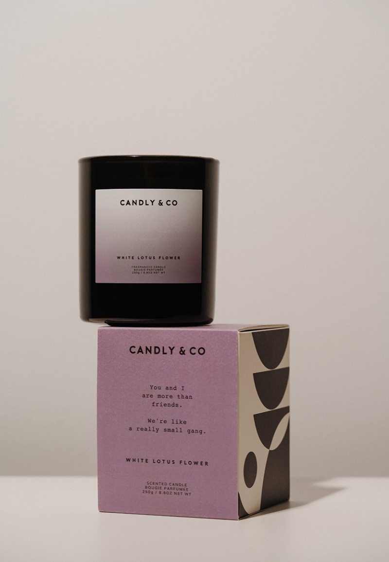 Świeca sojowa w szkle CANDLY&CO, bez cytatu, zapach No.8, 250g - obrazek 3