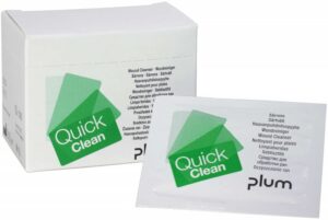 Chusteczki do oczyszczania ran PLUM QuickClean, 20 szt.