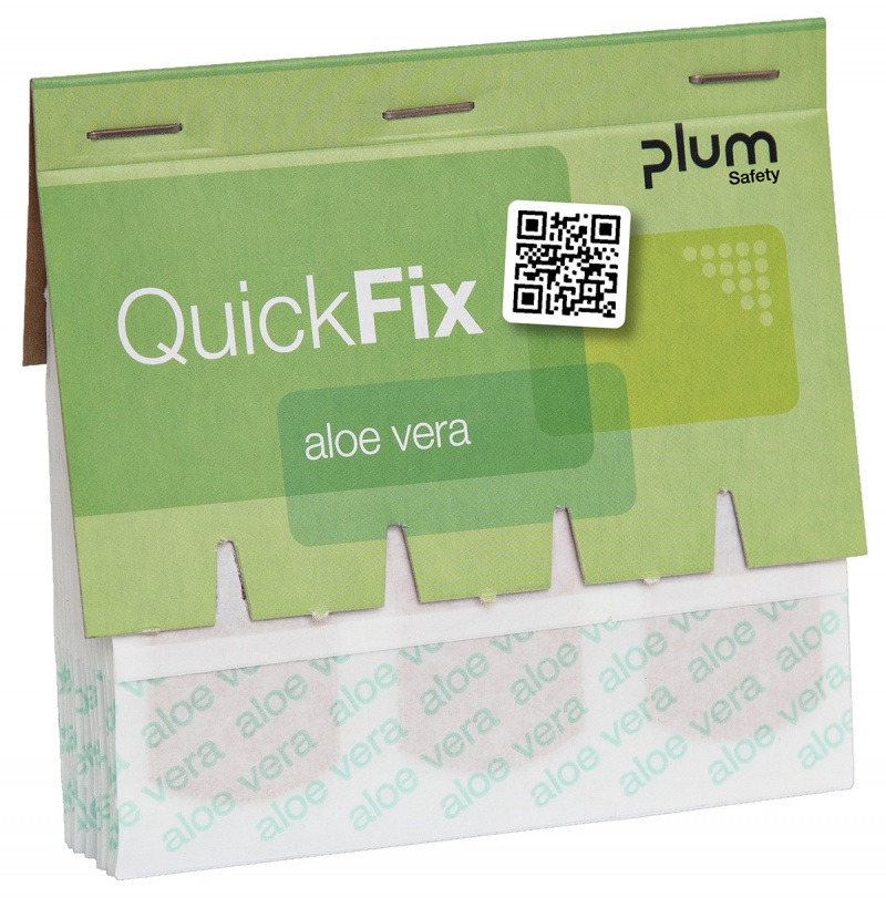 Plastry z aloesem PLUM QuickFix Aloe Vera, wkład, 45 szt. - obrazek 2