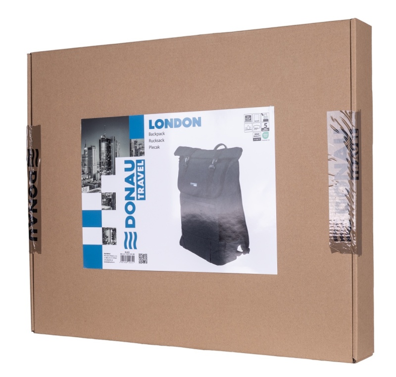 Plecak DONAU TRAVEL London, 15,6", 18l, czarny - obrazek 11
