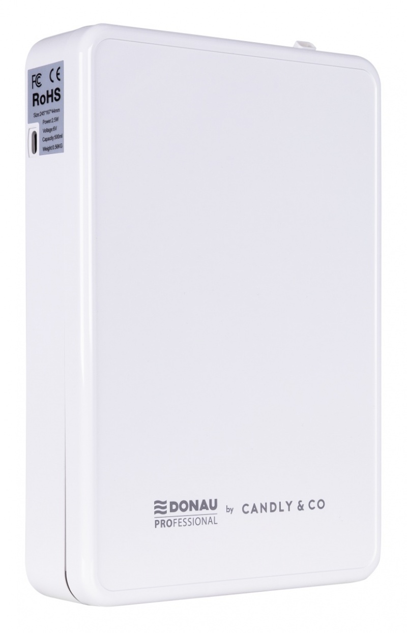 Dyfuzor elektryczny DONAU PROFESSIONAL by CANDLY&CO Delux Aroma Pro, próbka + 3 testery, biały - obrazek 2