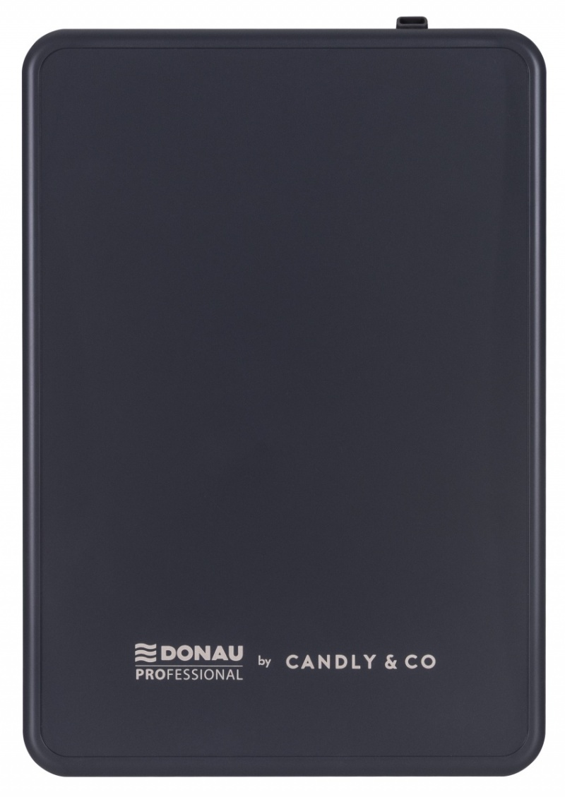 Dyfuzor elektryczny DONAU PROFESSIONAL by CANDLY&CO Delux Aroma Pro, próbka + 3 testery, antracyt