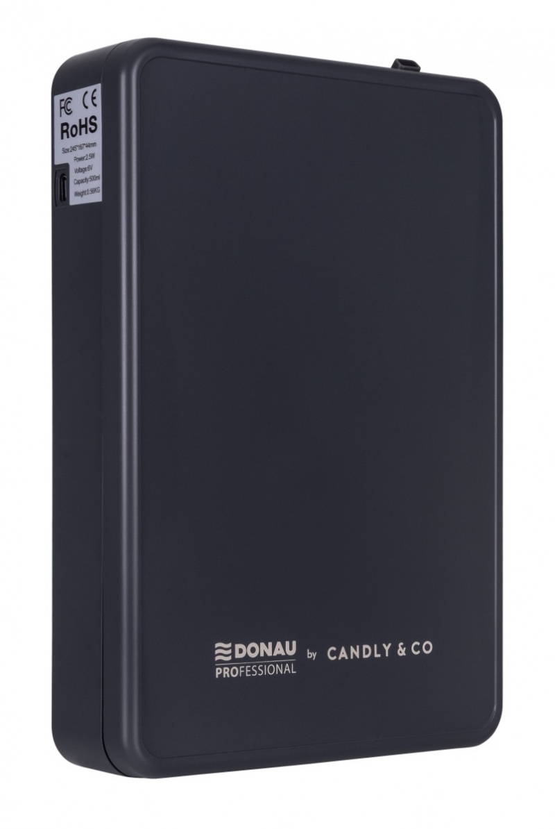 Dyfuzor elektryczny DONAU PROFESSIONAL by CANDLY&CO Delux Aroma Pro, próbka + 3 testery, antracyt - obrazek 2