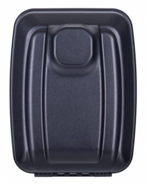 Skrytka na klucze DONAU TECH, z zamkiem cyfrowym, 115x95x40 mm, czarno-srebrna