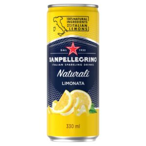 Limonata SANPELLEGRINO, delikatny gaz, puszka, 0,33l
