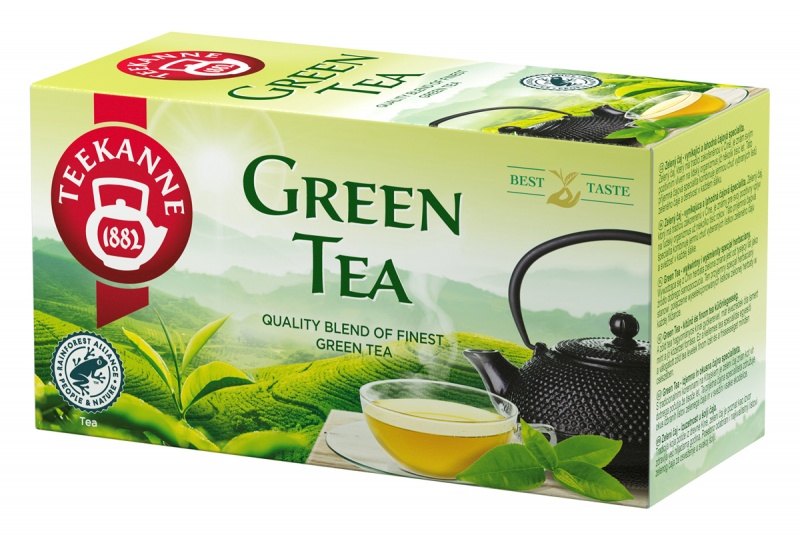 Herbata TEEKANNE, zielona, 20 kopert