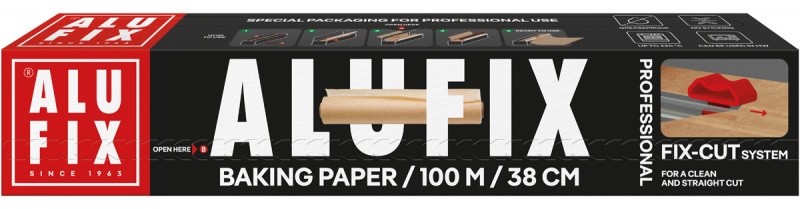 Papier do pieczenia ALUFIX, 100mx38cm