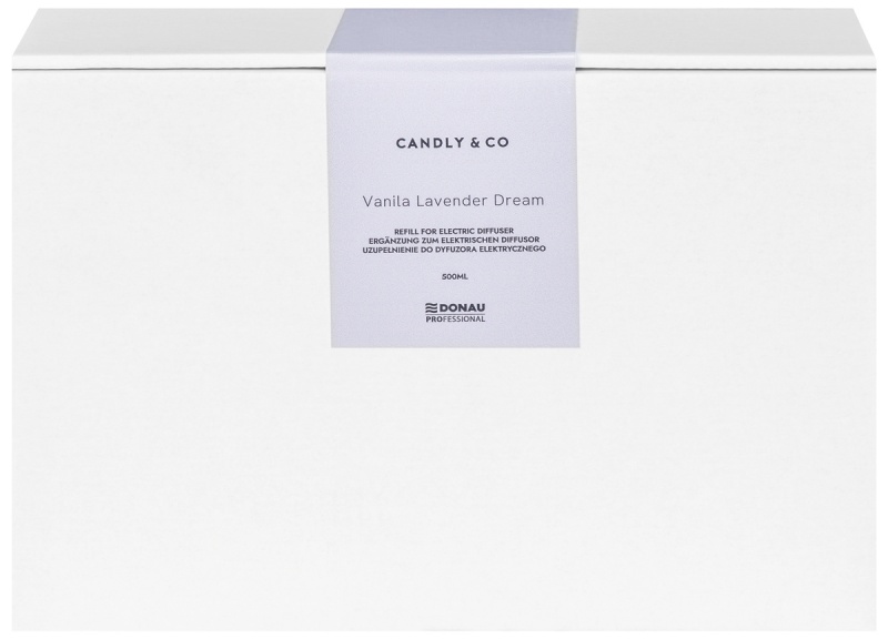 Uzupełnienie do dyfuzora elektrycznego DONAU PROFESSIONAL by CANDLY&CO, 500ml, Vanila Lavender - obrazek 2