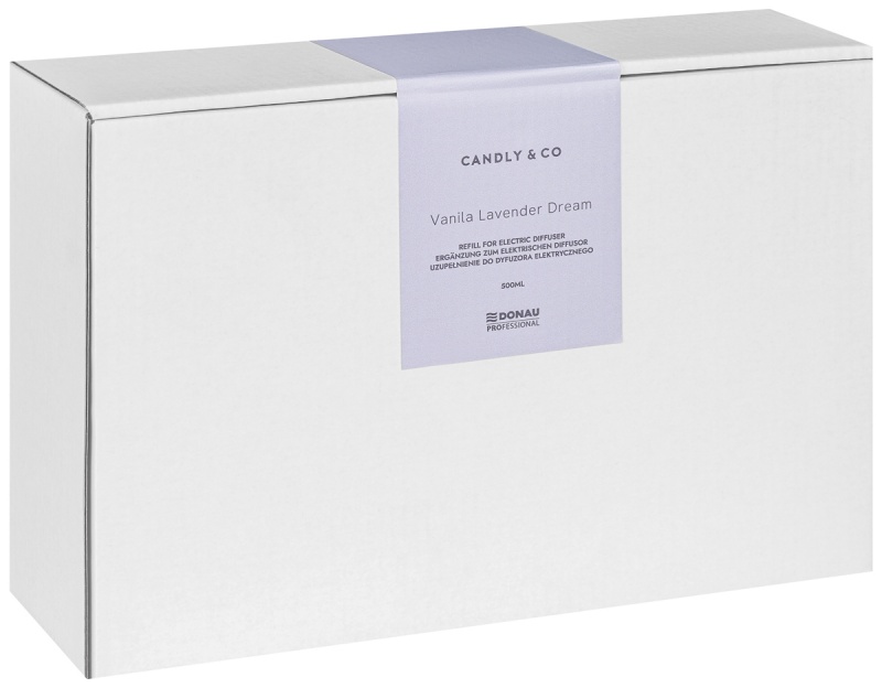 Uzupełnienie do dyfuzora elektrycznego DONAU PROFESSIONAL by CANDLY&CO, 500ml, Vanila Lavender - obrazek 3