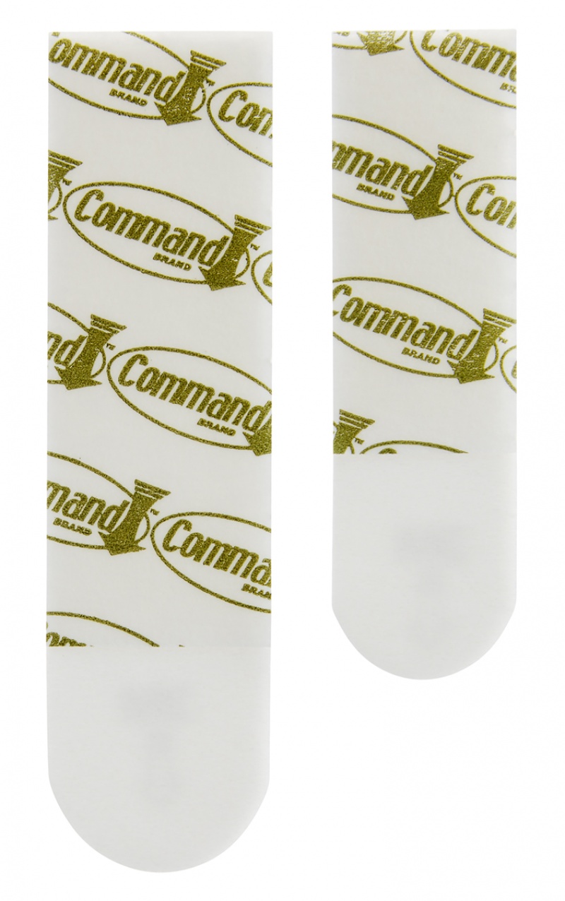 Rzepy COMMAND™ (17203WHI-12-PTGR-VP), do wieszania obrazów, małe i średnie, zestaw 4+8 par (24 rzepy), białe - obrazek 5