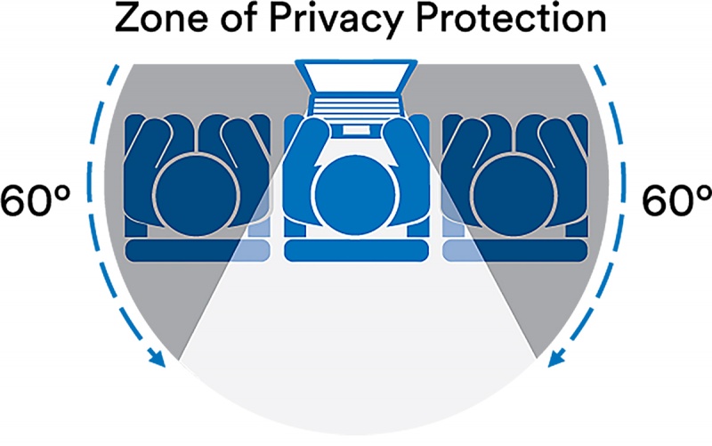 Filtr prywatyzujący 3M™ (RP156W9B), do laptopów 16:9, 15.6", czarny - obrazek 2