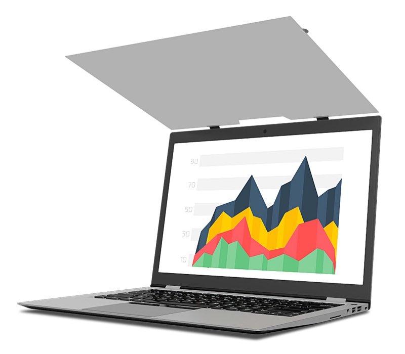 Filtr prywatyzujący 3M™ (RP156W9B), do laptopów 16:9, 15.6", czarny - obrazek 3