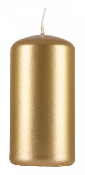 Świeca słupek DONAU HOME Standard Lakier, 50x100mm, 4 szt., złoty