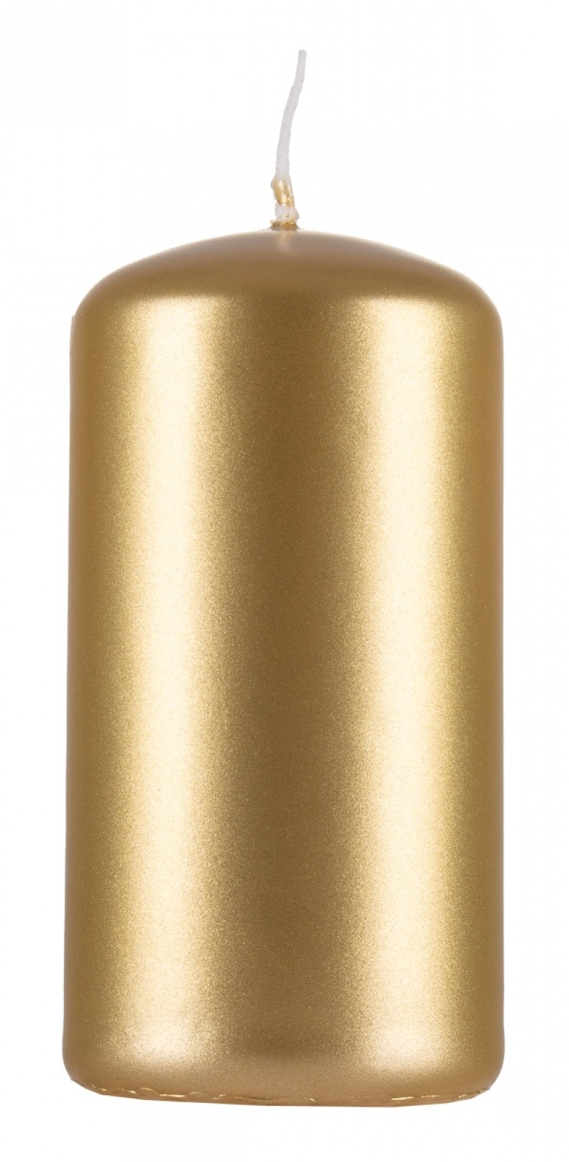 Świeca słupek DONAU HOME Standard Lakier, 50x100mm, 4 szt., złoty
