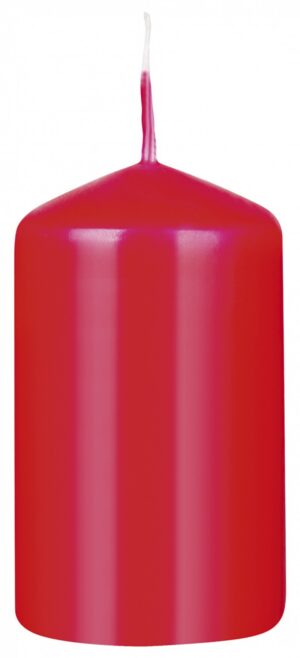 Świeca słupek DONAU HOME Spiced Christmas, 40x70mm, 4 szt., pomarańcza z goździkami, czerwony