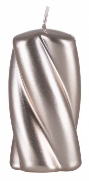 Świeca słupek DONAU HOME Laval, 50x100mm, szampan