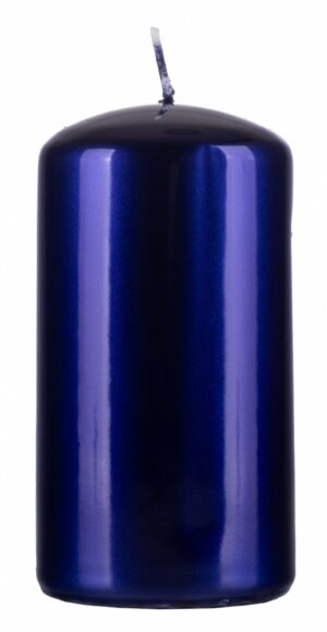 Świeca słupek DONAU HOME Aurora, 60x115mm, kobalt