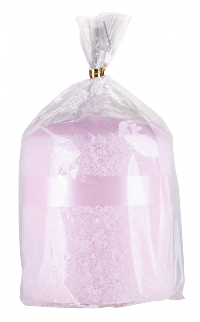 Świeca słupek DONAU HOME Milo, 70x90mm, róż perła - obrazek 2