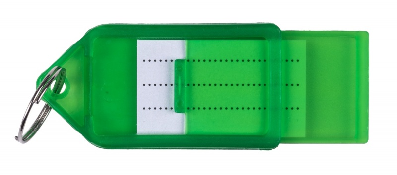 Zawieszki na klucze Q-CONNECT, 55x30mm, 40 szt., zielone - obrazek 2