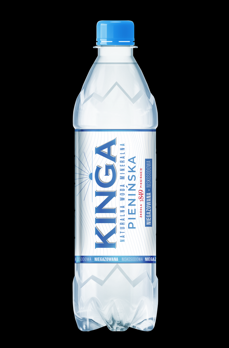 Woda mineralna KINGA PIENIŃSKA, niegazowana, 0,5l, kaucja